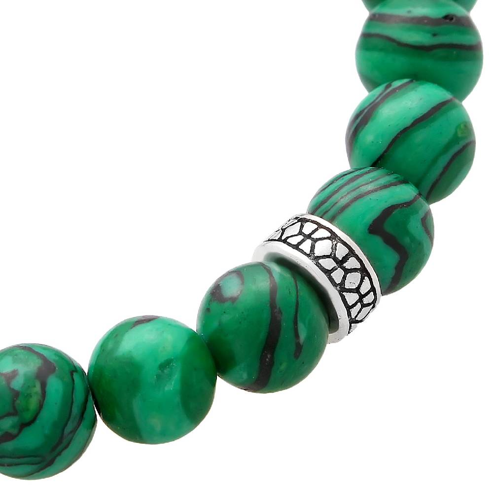 Kuzzoi Armband | Malachit (synth.) 50% Rabatt mit kostenlosem Versand