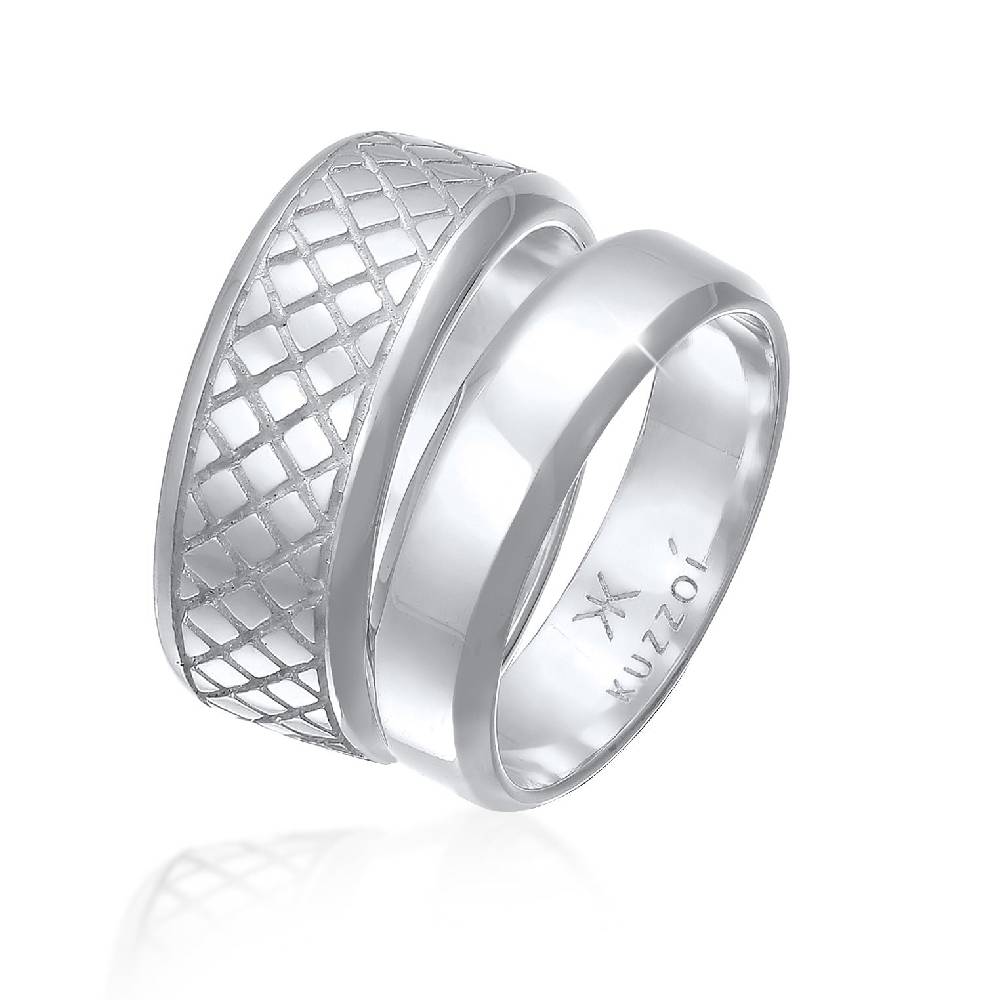 Kuzzoi Bandring 2er Set Struktur