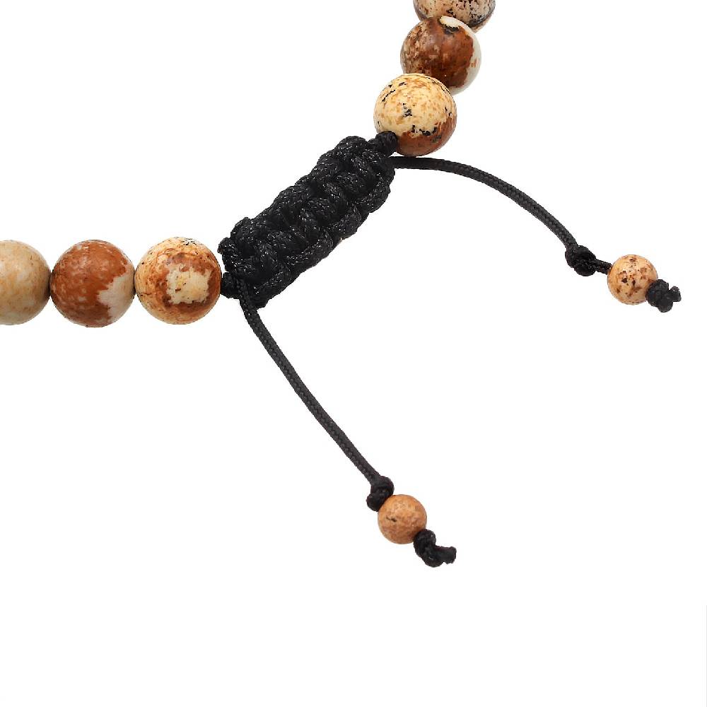Kuzzoi Armband Kugeln | Achat (Braun) Online Shopping