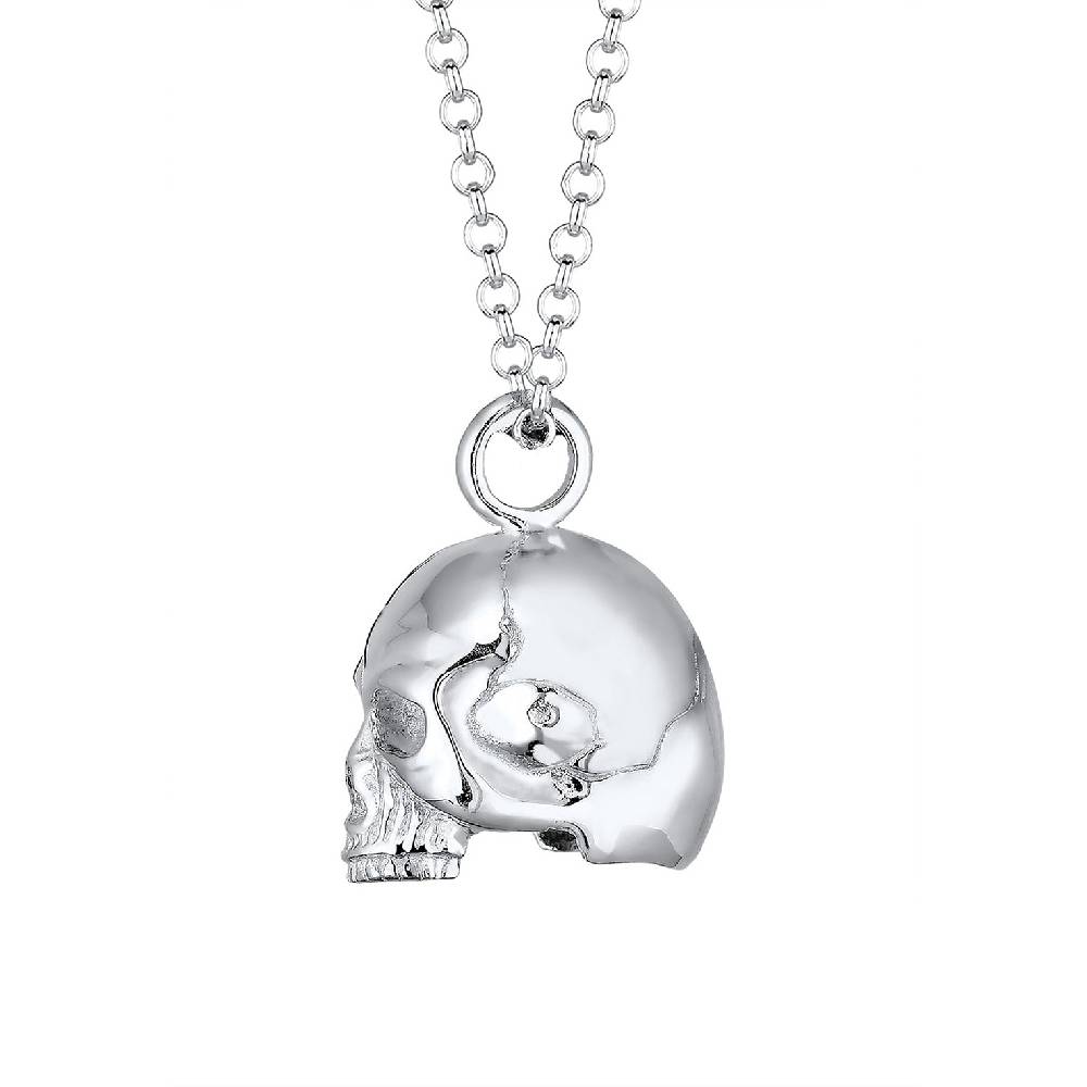 Kuzzoi Halskette Anhänger Totenkopf Black Friday