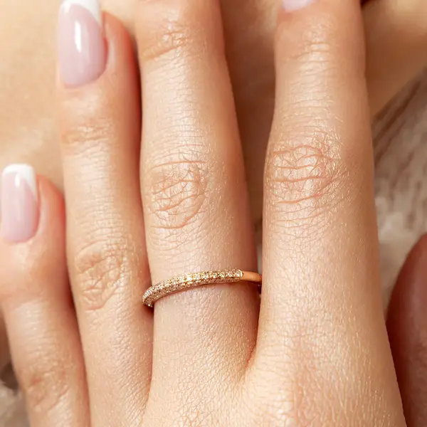Leaf Jewelry Ring DAZZLE mit Diamanten, 14K Weißgold JETZT KAUFEN