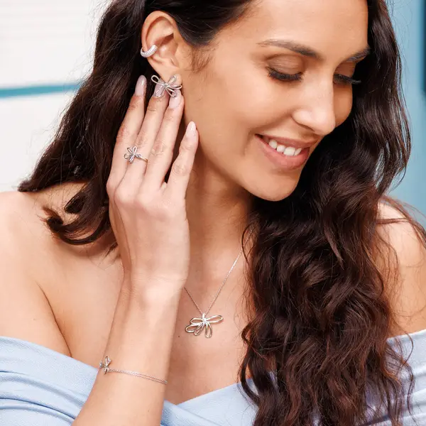 Leaf Jewelry Armkette Blossom, 18 K Rosegold vergoldet Online Shopping