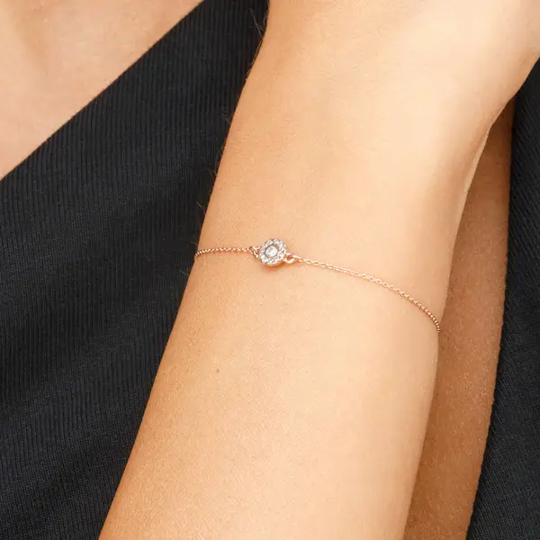 Leaf Jewelry Armkette Pavé II mit Diamanten, 18 K Rosegold Bis zu 65% Rabatt