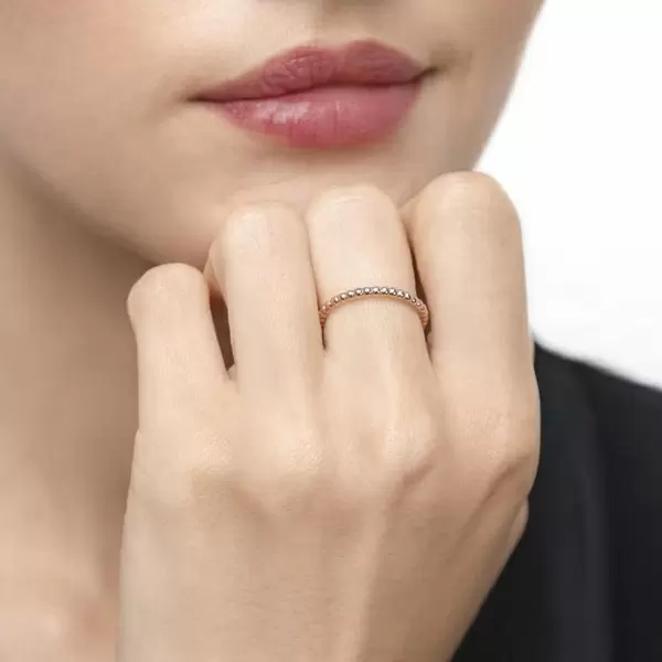 Leaf Jewelry Ring Kugel, 18 K Roségold Nur noch ein Tag übrig