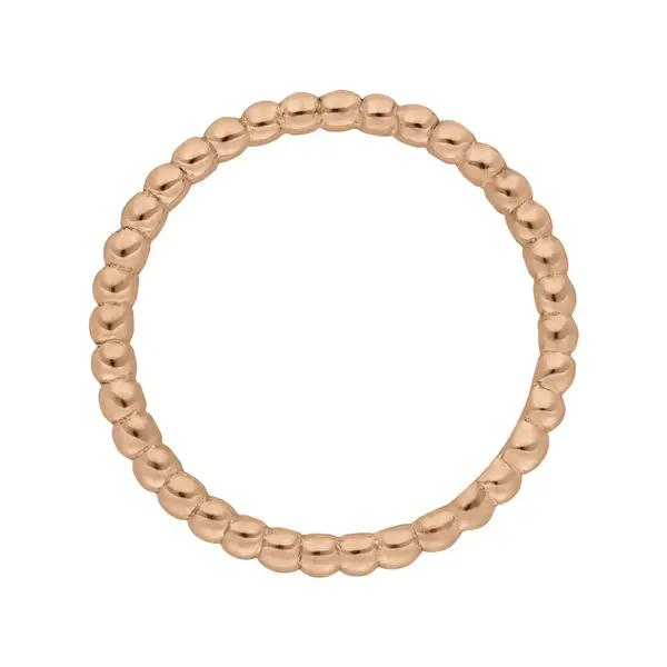 Leaf Jewelry Ring Kugel, 18 K Roségold Nur noch ein Tag übrig
