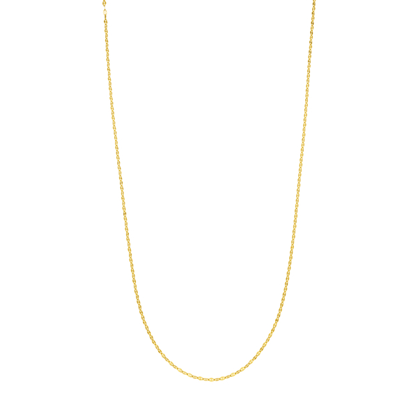 Leaf Jewelry Halskette Shiny Twist, 14K Gelbgold Versandkostenfrei