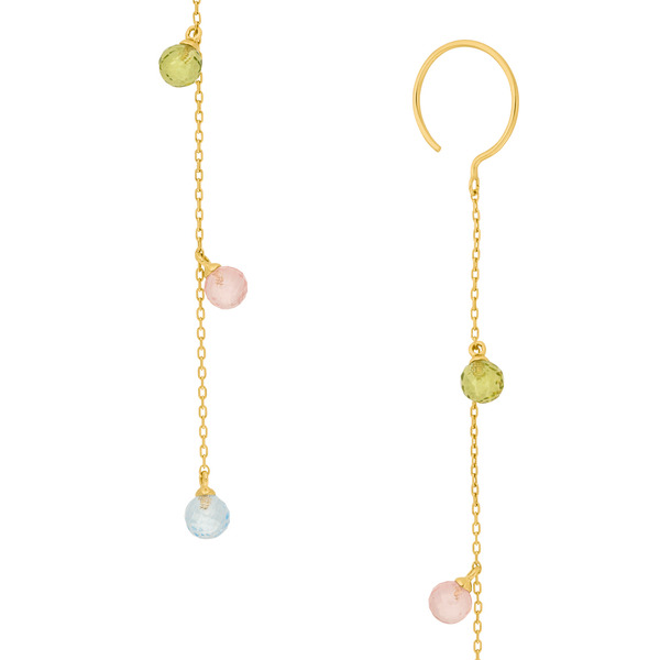 Leaf Jewelry Ohrhänger Sweet Gems, 14K Gelbgold Black Friday