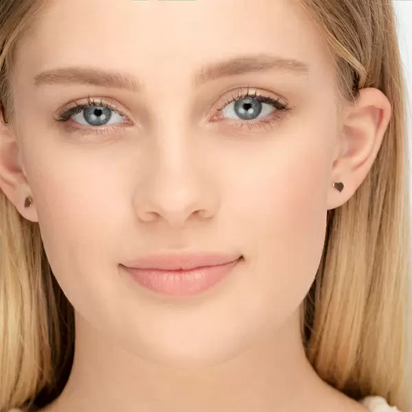 Leaf Jewelry Ohrstecker Herz, 14 K Rosegold Bis zu 65% Rabatt