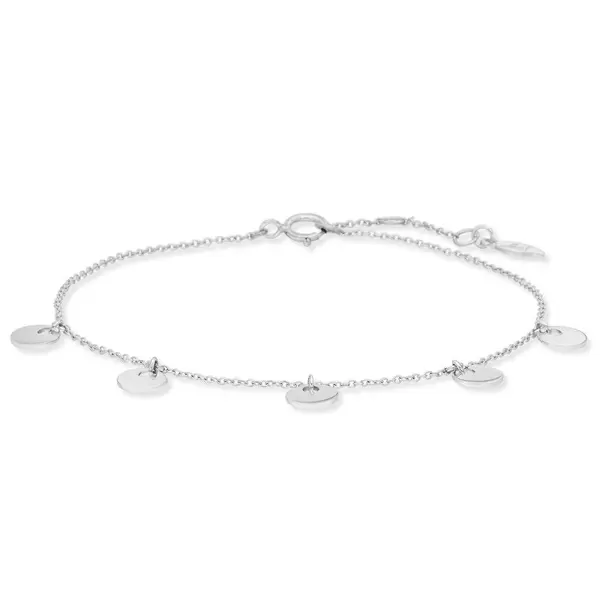 Leaf Jewelry Armkette Platelet, 14 K Weissgold Begrenzt auf 3 Tage