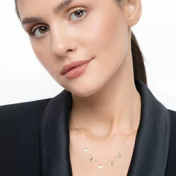 Leaf Jewelry Halskette Platelet, 14 K Gelbgold Verkauf