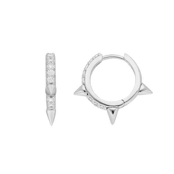 Leaf Jewelry Creole Triple Stud, 925 Sterlingsilber Flash Sale