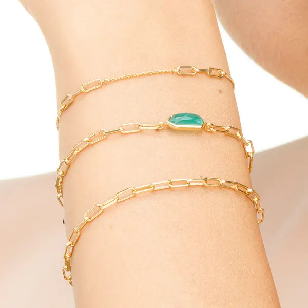 Leaf Jewelry Silber Armkette, CUBE I Riesige Rabatte