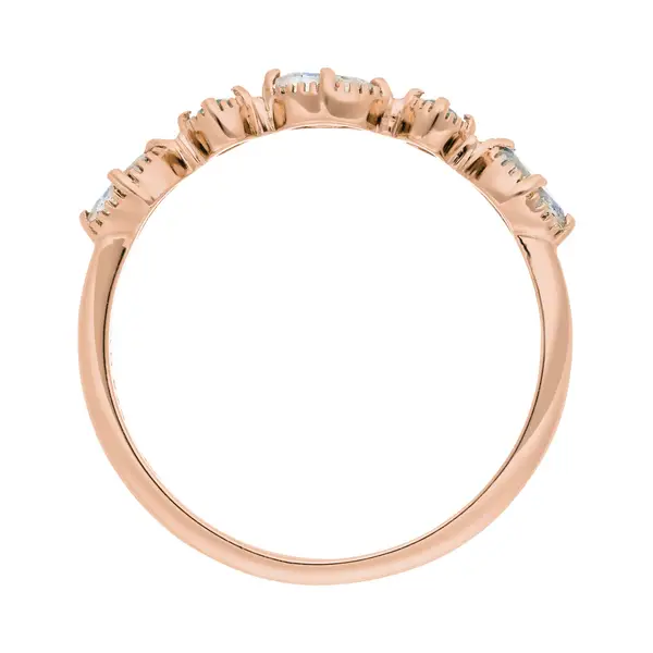 Leaf Jewelry Silber Ring, Oval Gems, Rosegold Fabrik Onlineshop