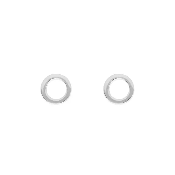 Leaf Jewelry Ohrstecker MINI Circle, 925 Sterlingsilber Osterangebot