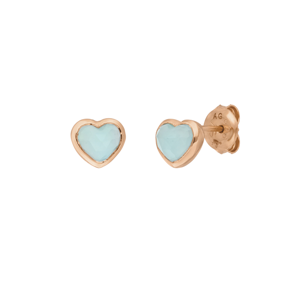 Leaf Jewelry Ohrstecker Valentine, Rosegold Neueste Mode