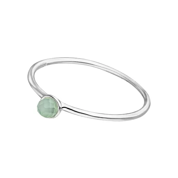 Leaf Jewelry Stacking Ring, Aqua Calzedon, 3mm, 925 Sterlingsilber Super Sparpreis