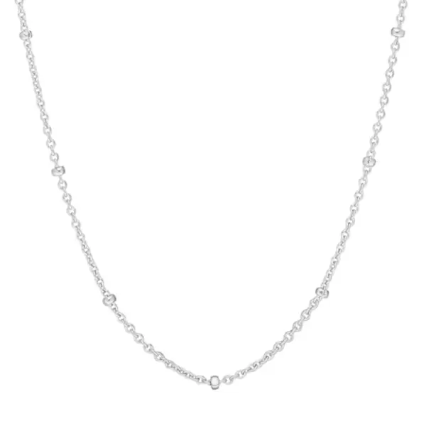 Leaf Jewelry Gliederkette mit Kugeln, 55cm, 925 Sterlingsilber Discount Store für neue Produkte