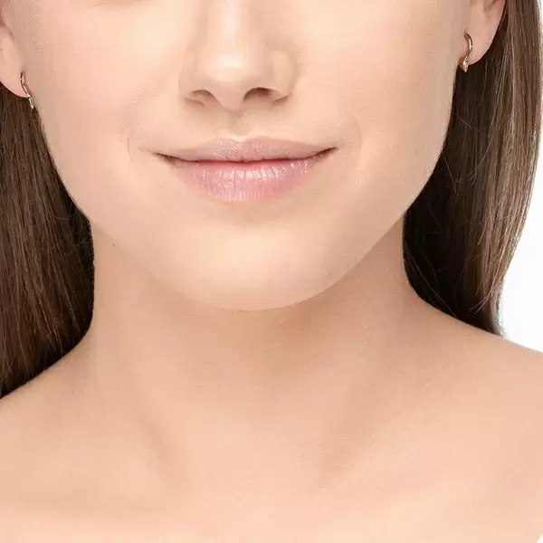 Leaf Jewelry Mini Creole Stud, 8mm, 18 K Rosegold vergoldet Discount Store für neue Produkte