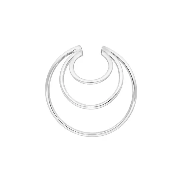 Leaf Jewelry Earcuff Triple Ring, 925 Sterlingsilber Super Rabatt