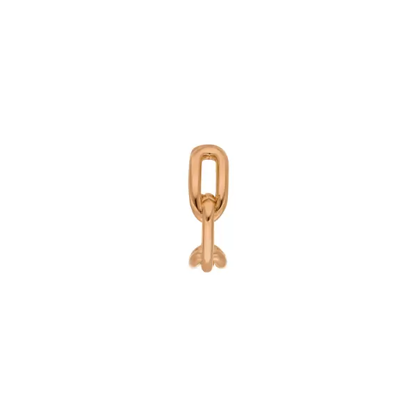 Leaf Jewelry Silber Earcuff, CHAIN, Rosegold Sonderangebot