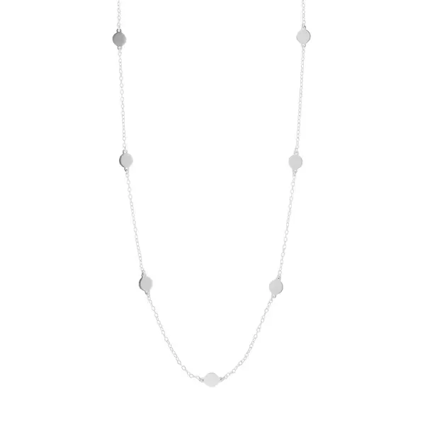 Leaf Jewelry Halskette Plättchen, kurz, Silber Bis zu 50% Rabatt