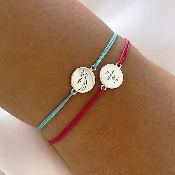 Leaf Jewelry Charity Armband KOLIBRI, Fuchsia 50% Rabatt mit kostenlosem Versand