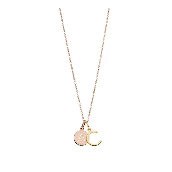 Leaf Jewelry Buchstaben Halskette-A Begrenztes Angebot