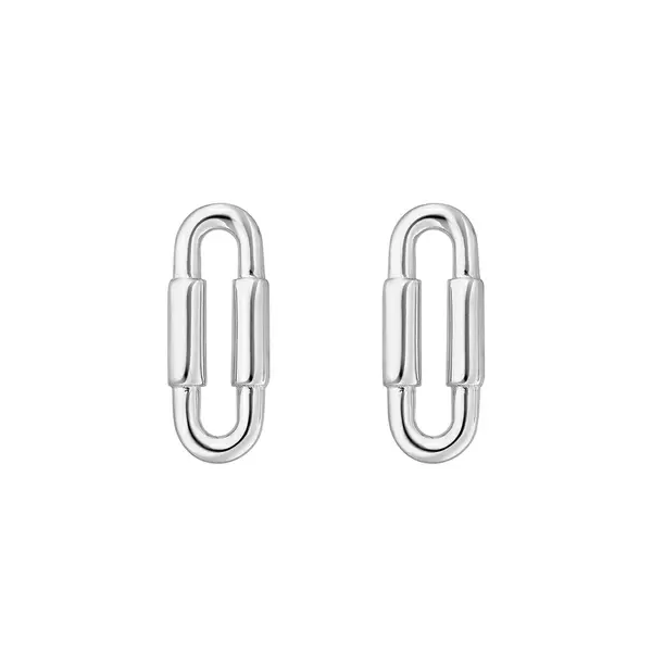 Leaf Jewelry Silber Ohrstecker, Karabiner Exklusivangebot