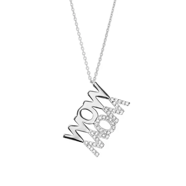 Leaf Jewelry Halskette WOW MOM, 925 Sterlingsilber Blitzangebot