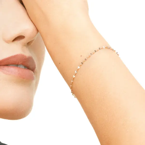 Leaf Jewelry Armkette Shiny Twist, 14K Gelbgold 50% Rabatt für begrenzte Zeit