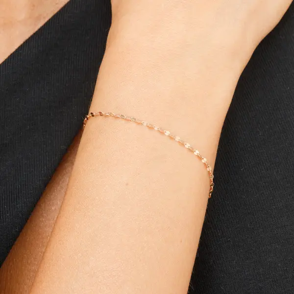Leaf Jewelry Armkette Shiny Twist, 14K Gelbgold 50% Rabatt für begrenzte Zeit