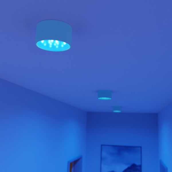 GX53 LED RGB Leuchtmittel, warmweiß - kaltweiß (2900 - 6100 K), 6,6 W, 670lm, 107°, Smart Home, WLAN, Alexa, matt VIP-Rabatte
