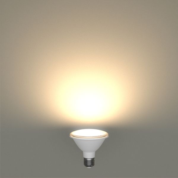 E27 LED Leuchtmittel, PAR38 kurzer Hals, 14,9 W, 41°, Reflektorspiegel (silber) (Lichtfarbe, Farbe wählbar) JETZT KAUFEN
