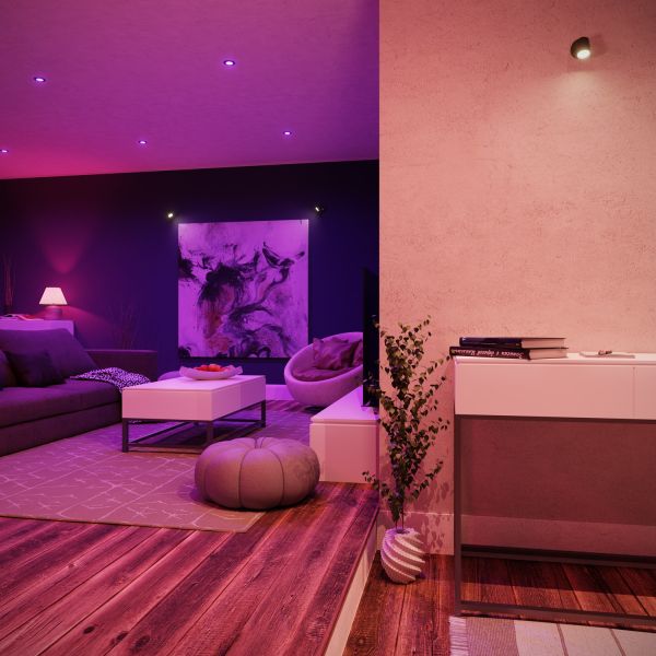 E27 LED RGB Leuchtmittel, R80, warmweiß - kaltweiß (2700 - 6300 K), 9,9 W, 950lm, Smart Home, WLAN, Alexa, matt Bis zu 65% Rabatt