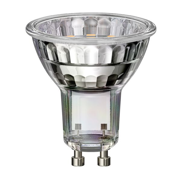 GU10 LED Leuchtmittel, PAR16, 2,4 W, 119°, Reflektorspiegel (silber) (Lichtfarbe wählbar)