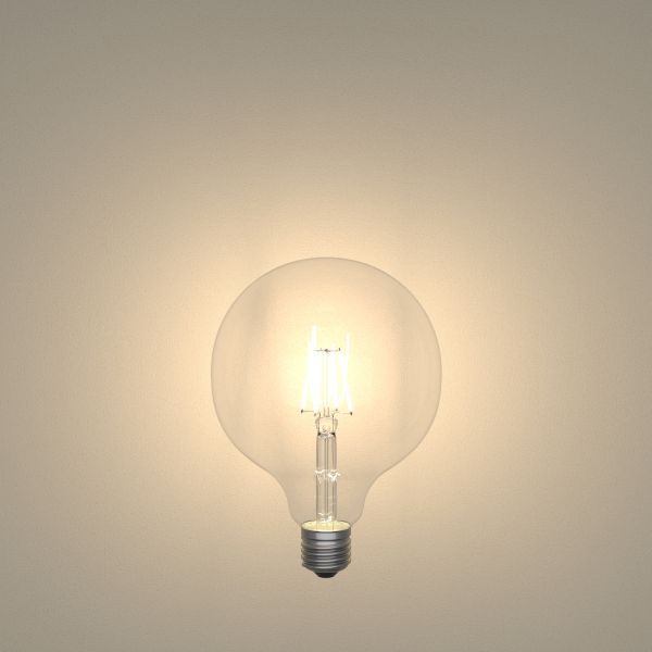 E27 LED Leuchtmittel, G125, warmweiß (2700 K), 7,5 W, 838lm Online