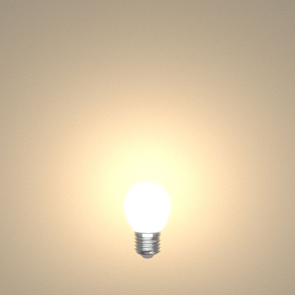 E27 LED Leuchtmittel, G45, warmweiß (2700 K), 4 W, 477lm, gefrostet Fabrik Onlineshop
