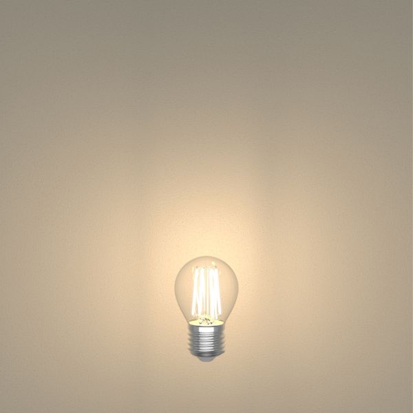 E27 LED Leuchtmittel, G45, warmweiß (2700 K), 3,9 W, 518lm Versandkostenfrei