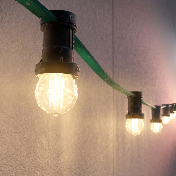 E27 LED Leuchtmittel, G45, warmweiß (2700 K), 3,9 W, 518lm Versandkostenfrei