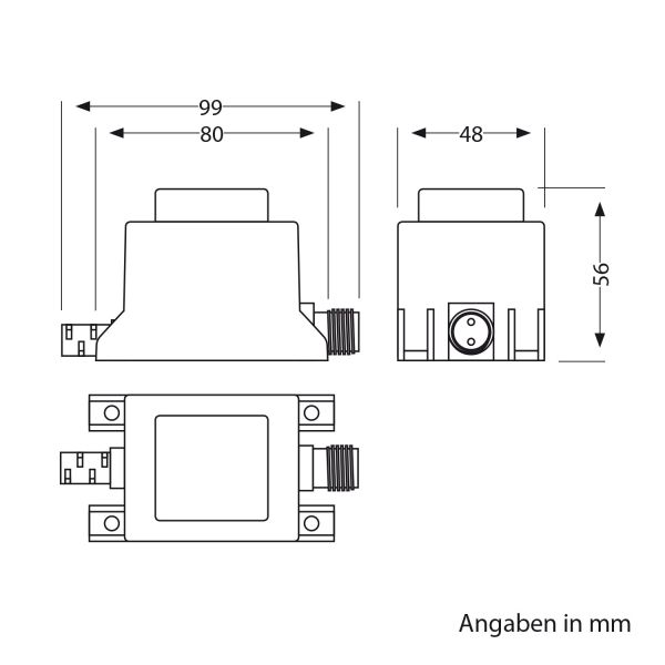 20W LED Trafo-Netzteil/Transformator für Stecksystem NEMO, Stecker, 12V AC, schwarz, IP65 Online Shopping