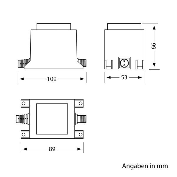 40W LED Trafo-Netzteil/Transformator für Stecksystem NEMO, Stecker, 12V AC, schwarz, IP68 Muttertagsangebot