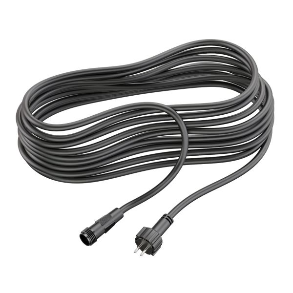 Verlängerungskabel für Stecksystem NEMO (IP44), 5m, schwarz