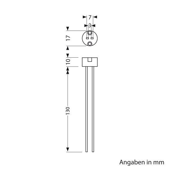 GU5.3/G4 Fassung, Keramik, weiß, 12V AC, max. 25W Online Outlet