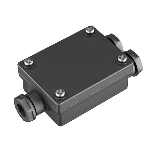 2-fach Kabelverbinder für außen, IP68, Muffe für 6 - 8mm Kabel-Durchmesser