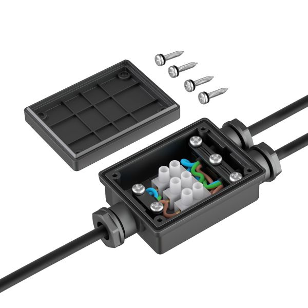 2-fach Kabelverbinder für außen, IP68, Muffe für 6 - 8mm Kabel-Durchmesser Neuheiten