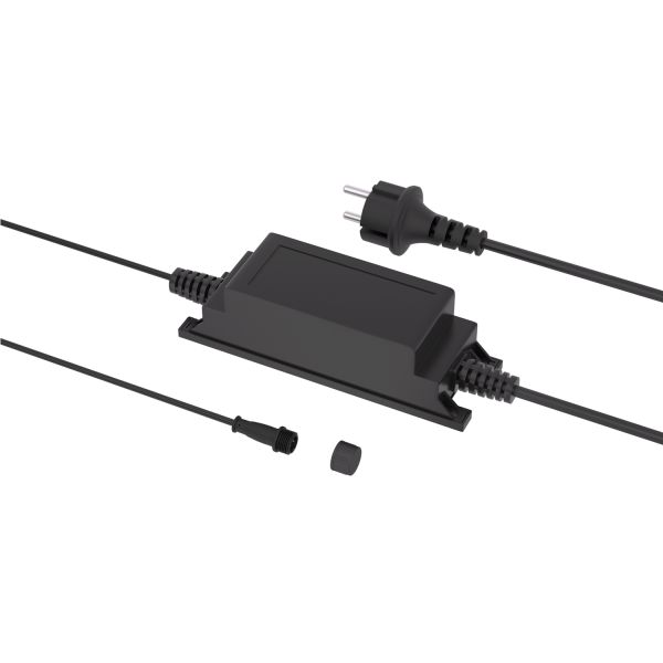 30W LED Netzteil für Stecksystem DOP, Stecker, 12V DC, schwarz, IP65 Sonderangebote