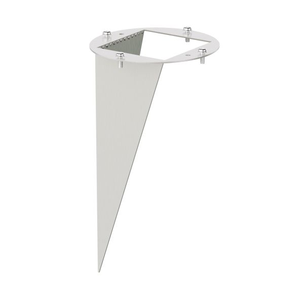 Garten-Erdspieß, für Gartensäulen, edelstahl, 20cm, 110mm Ø Letzte 3 Tage