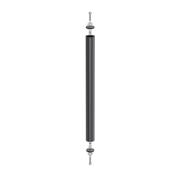 Distanzstück, für Garten-Erdspießleuchten, schwarz, 40cm, 32mm Ø