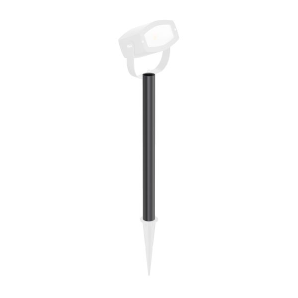 Distanzstück, für Garten-Erdspießleuchten, schwarz, 40cm, 32mm Ø Nur noch ein Tag übrig