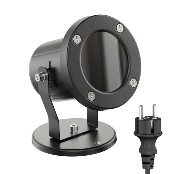 LED Gartenstrahler MIBU für außen, Edelstahl (Farbe, Leuchtmittel wählbar)